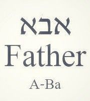 the hebrew word for father a - ba