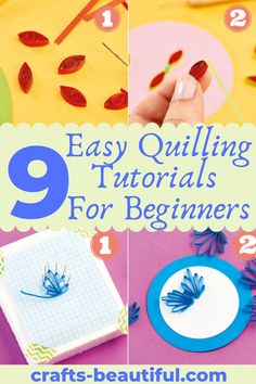 the 9 easy quilting projects for beginners are featured in this post - it - yourself guide