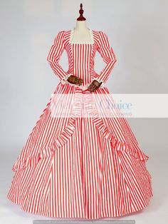 This Womens Costumes item by VictorianChoice has 199 favorites from Etsy shoppers. Ships from Bellevue, WA. Listed on Oct 6, 2023 Christmas Dance Costumes, Mrs Claus Dress, Masquerade Gown, Red And White Striped Dress, Christmas Red And White, Red Striped Dress, Theatre Costumes, Holiday Party Dresses, Mrs Claus