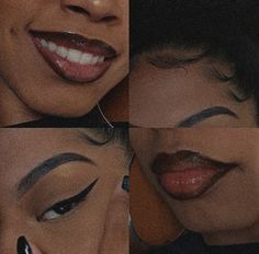 Instagram Baddie Makeup, Glossy Lips Makeup, Lip Combos, Soft Makeup Looks, Beginners Eye Makeup, Makeup For Black Skin, Brown Skin Makeup, Lip Makeup Tutorial, Instagram Baddie