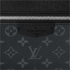 LOUIS VUITTON® - Discovery Backpack Pm - Black Designer Black Backpack With Top Carry Handle, Modern Black Top Handle Backpack, Black Business Backpack, Luxury Black Backpack With Logo, Luxury Black Backpack With Zipper Closure, Black Luxury Backpack With Zipper Closure, Black Coated Canvas Backpack With Removable Pouch, Designer Black Business Backpack, Designer Black Backpack For Business