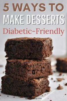 5 Ways to Make Your Favorite Desserts Diabetic-Friendly – CosmoGlamor Sugar Swaps, Sugar Free Recipes Desserts, Low Carb Flour, Low Carb Cheesecake, Low Carb Cookies, Elegant Desserts, Low Carb Chocolate, Lava Cakes, Low Carb Bread