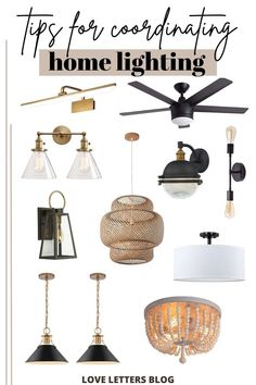 the top five tips for coordinating home lighting