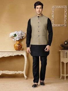 Black Shalwar Kameez With Waist Coat Men, Men Shalwar Kameez With Waist Coat, Stylish Kurta Pajama For Men, Waist Coat Men, Fingers Mehndi Designs, Fingers Mehndi, Man Dress Design, Blazers For Men Casual