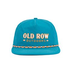 Stay stylish in the Old Row Western Nylon Rope Hat. Crafted with durable nylon rope, this turquoise mens trucker hat features a classic western pattern, perfect for year-round protection and style. Old Row, Western Pattern, Mens Trucker Hat, Colored Rope, Dress Purse, Top Graphic Tees, Brand Story, Dress Jewelry, Rompers Women