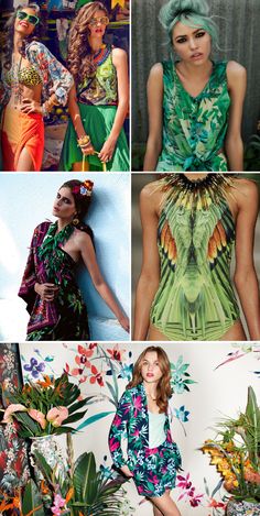 Tropical Trend | Live Colorful Street Styl, Clothes Details, Fashion Design Inspiration, Tropical Trend, Trend Council, Plus Zise, Rad Clothes, 2015 Fashion Trends