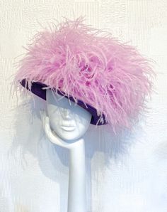 3 DIY Derby Hat ideas - The House That Lars Built Pink Ostrich Feathers, Ivory Fascinator, Sinamay Hats