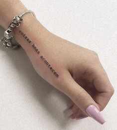 Mommy Tattoos, Petite Tattoos, Wrist Tattoos For Women, E Tattoo, Dainty Tattoos, Simplistic Tattoos