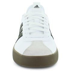 Sporty Synthetic Skate Shoes With Laces, Adidas Lace-up Skate Shoes With White Sole, Synthetic Skate Shoes With Laces For Sports, Sporty Synthetic Skate Shoes With Elastic Laces, Synthetic Skate Shoes With Elastic Laces For Sports, Adidas Skate Shoes With Synthetic White Sole, Sporty Leather Skate Shoes With Elastic Laces, Leather Skate Shoes With Elastic Laces For Sports, Adidas Logo Lace-up Synthetic Sneakers