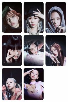 Pink Venom Photocards, Photo Card Template Blackpink, Blackpink Photocards Printable, Black Pink Photo Card, Photo Cards Blackpink, Blackpink Fotocard, Photocard Printable, Card Blackpink