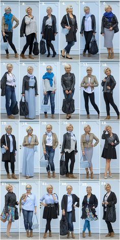 Hot Fall Outfits, Mode Ab 50, Capsule Wardrobe Women, Capsule Wardrobe Outfits, Minimalist Capsule Wardrobe, Capsule Outfits