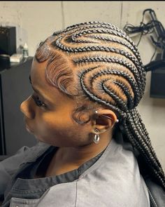 Curlie Hairstyles, Trending Cornrows, Alicia Keys Braids, Hair Braid Designs, Braiding Hairstyles, Sports Hair, Style Braids, Mom Cut, Braided Hairstyles For Black Women Cornrows