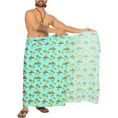 HAPPY BAY proudly present you, this adorable collection of stylish swimwear beach cover up sarongs for men with solid and vibrant colors. This swim/bath accessory designed according to the latest trends with absolute perfection which will increase and beautify your wardrobe needs; versatility of this beach season high demand multi-tasking piece twists and wraps in multitude of ways. CLOTHING TYPE : Mens Sarong Great for daring men, adored by women of all ages as well! DETAILS : Relaxed fit, fron Beachwear Swim Trunks For Vacation, Printed Cotton Swim Trunks For Vacation, Green Beachwear Swim Trunks For Beach Party, Green Printed Swim Trunks For Beachwear, Green Printed Swim Trunks Beachwear, Green Printed Beachwear Swim Trunks, Green Cotton Swimwear For Beach, Green Beachy Swim Trunks For The Beach, Beachy Cotton Sarong For Vacation