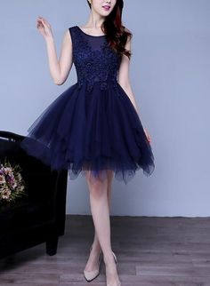 Any things please feel free to contact to us: WeddingPromDresses@outlook.com ******* Product Detail******* Fabric:Tulle Product Number: #FAV5 Color:Navy Blue Hemline:Knee Length Neckline:Round Making time:2-3 weeks, Shipping time: 3-5 Days Custom size/color, Rush Order is available, and no extra cost. ******* Custom Measurements******* For better fitting, You can leave us the following information in the order notes when you check out, and please have a look our measuring guide at first: : Bust: Blue Tulle Dress For Banquet, Royal Blue Tulle Dress For Banquet, Blue Tulle Gown For Homecoming, Royal Blue Sleeveless Dress For Banquet, Royal Blue Sleeveless Banquet Dress, Sleeveless Royal Blue Banquet Dress, Royal Blue Tulle Dress For Prom, Royal Blue Sleeveless Tulle Dress, Blue Bridesmaid Dress For Prom Season Party