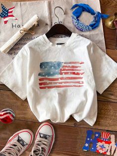 Fourth Of July Outfits For Women, 4th Of July Outfits For Women, Cute Fourth Of July Outfits, School Merch, Fourth Of July Outfits, Shadow Realm, American Festivals, Fourth Of July Outfit, Stylish Fits