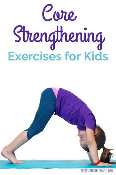 The Inspired Treehouse - The core muscles are the muscles in the abdomen, back and pelvis. The key to core strengthening is making it fun — like a game! Exercises For Kids, Workout Man, Core Strengthening, Core Strengthening Exercises, Abs Workout Video, Sup Yoga, Abs Challenge, Strengthen Core