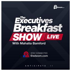 the executive breakfast show live with mahlia banford and steve brown on cnn