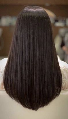 Haircut For Light Hair, U Haircut For Medium Hair, U Cut Hairstyle Medium, Haïr Cut For Long Hair, U Cut Hair, Medium Aesthetic, Rose Highlights, Aesthetic Honey