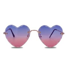 Bared New Heart Shape Sunglasses Uv100% Protection Heart-shaped Beach Sunglasses For Summer, Summer Beach Heart-shaped Sunglasses, Heart-shaped Sunglasses For Beach In Spring, Heart-shaped Beach Sunglasses For Spring, Trendy Multicolor Heart-shaped Sunglasses, Casual Heart-shaped Sunglasses For The Beach, Adjustable Heart Shaped Sunglasses For Summer, Heart-shaped Sunglasses For Summer, Adjustable Heart-shaped Sunglasses For Summer