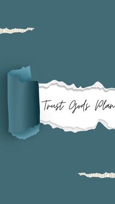 Blue background with a tear Trust in Gods Plan Scripture Crafts, Plan Wallpaper, Wallpaper Creative, Trust Gods Plan, Christian Iphone Wallpaper, Believe In Yourself Quotes, Positive Quotes Wallpaper, Christian Quotes Wallpaper