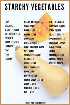 an image of a list of healthy vegetables