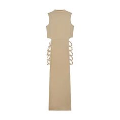 Elevate your wardrobe with the Criss Cross Cut Out Dress, a show-stopping piece designed to turn heads. This sexy bodycon dress features a sleek mock neck and sleeveless silhouette, accentuating your curves with a flawless fit. The standout criss-cross cut-outs add a daring touch, creating a modern, edgy look that’s perfect for any occasion. Crafted from high-quality, stretchy fabric, this dress ensures both comfort and style, hugging your figure beautifully while allowing freedom of movement. W Holiday Sunglasses, Fur Coat Men, Inflatable Float, Fashion Themes, Plastic Sunglasses, Cut Out Dress, Metal Sunglasses, Out Dress, Halloween Fashion