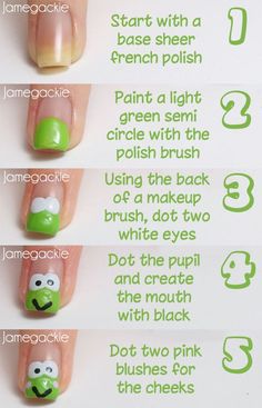 11 Cute Nail Tutorials You Won’t Miss - Pretty Designs Animal Nail Art, Nail Designs Tutorial, Nail Tutorial, Cute Nail Art Designs, Animal Nails, Nails For Kids, Cute Nail Art, Cute Nail Designs, Nail Art Tutorial