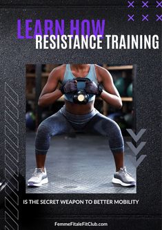 Uncover the benefits of resistance training in improving flexibility, strength, and mobility as you age. Learn how incorporating resistance exercises into your routine can help you stay active and agile for years to come. ​#mobility #wellness #resistancetraining #strengthtraining #agility #flexibility