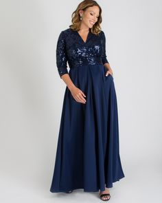 You’ll look perfectlypolished and elegant in our Paris Pleated Sequin Gown. Designed with a stunningsequin bodice and a pleated A-line skirt with pockets, you’ll look like theguest of honor wherever you go. Made exclusively in women’s plus sizes.Please Note: View the Shipping & Returns tab for our Sharktag Policy. Formal Contrast Sequin Dress For Gala, Formal Sequin Dress With Contrast Sequin For Gala, Formal Gala Sequin Dress With Contrast Sequins, Formal Gala Dress With Contrast Sequin, Gala Gown With Contrast Sequin And Fitted Bodice, Formal Evening Dress With Contrast Sequin For Gala, Formal Gala Evening Dress With Contrast Sequin, Gala Formal Evening Dress With Contrast Sequin, Glamorous Formal Evening Dress With Pleated Back