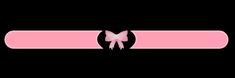 a pink ribbon with a butterfly on it in the middle of a black wallpaper