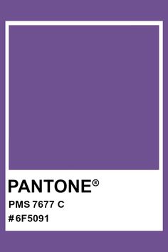 pantone's purple color is shown with the words pantone pns 767 c