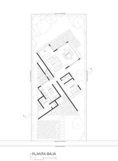 the floor plan for an apartment building with two floors and three levels, in which there are