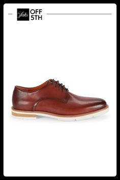 Exclusively At Saks Off Fifth. Leather Upper Almond Toe Lace Up Lining: Synthetic Synthetic Sole Imported. Center Core - M Pl Shoes > Saks Off 5th. Saks Fifth Avenue. Color: Burgundy. Size: 13. Semi-formal Low-top Leather Oxfords, Pointed Toe Dress Shoes With Leather Footbed For Derby, Business Leather Lace-up Shoes With Removable Insole, Leather Lace-up Shoes With Removable Insole For Business, Leather Lace-up Shoes For Business, Semi-formal Low-top Leather Shoes, Leather Lace-up Shoes With Branded Insole For Business Casual, Leather Dress Shoes With Removable Insole For Business Casual, Calf Leather Plain Toe Oxfords With Removable Insole