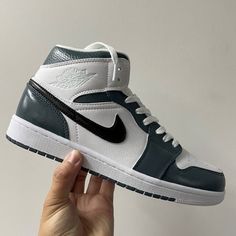 Nike Air Jordan 1 Sneakers Hand painted with high quality Brand new in original box Waterproof paint used Boys Air Jordans, White Air Jordan 1, Jordan 1 Sneakers, Waterproof Paint, Preppy Shoes, All Nike Shoes, Nike Air Shoes, Cute Nike Shoes, Jordan 2