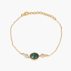 Malachite Classic Silver Chain Bracelet Luxury Elegant Malachite Bracelets, Luxury Malachite Bracelet As Gift, Everyday Luxury, Silver Chain Bracelet, Delicate Jewelry, Everyday Luxuries, Cz Stone, Silver And Gold, Gold Finish