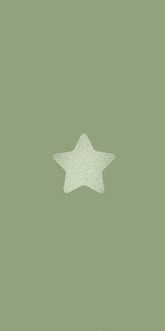 a white star on a green background