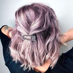 Purple Hair Color Ideas, Purple Hair Color, Goals Aesthetic, Summer Meals, Summer Hair Color, Hair Dye Colors, Medium Purple