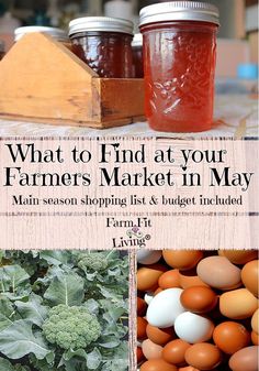 what to find at your farmers market in may