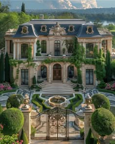 this is an image of a beautiful mansion