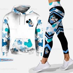 Mickey Mouse Hoodie, Mickey Mouse Leggings, Disney Mickey 3D Hoodie, Disney Mickey Leggings, Disney Mickey Yoga Leggings, Unisex Hoodie – Shirts Gift for Mickey Fans Sporty Hoodie With Character Print, Casual Sports Hoodie With Character Print, Hoodie And Leggings, Outfit Yoga, Disney Hoodies, Leggings Hoodie, Disney Lover, Leggings Set, Yoga Fashion