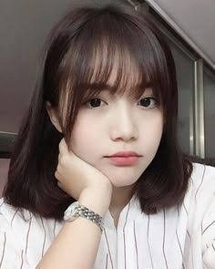 Korean Short Hair Bangs, Hd Make Up, Short Hair Makeup, Ulzzang Hair, Blond Ombre, Lob Hairstyle, Fringe Hairstyles, Short Hair With Bangs