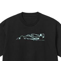 F1 Hamilton Car Silhouette Formula One T-Shirt, F1 T-Shirt, F1 Clothing, Formula 1 Top, Formula One Tee 14 Day Returns & Exchanges Worldwide Shipping Free UK Delivery Free USA Shipping On Orders Over $35 If you love the f1 star Hamilton then this formula one t-shirt is for you. The design has the modern f1 silhouette printed on the chest with Hamilton driver number and his name displayed underneath. A perfect fan t-shirt for any formula 1 fan.  - Printed on a 100% cotton t-shirt. - Quality Vinyl F1 T Shirt Design, F1 Tshirt Designs, F1 Shirt Design, F1 Silhouette, Hamilton Shirts, Car T Shirt Design, F1 Clothes, F1 T Shirt, Formula 1 Merch