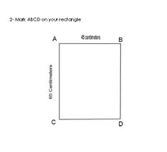 a rectangle is shown in the diagram below