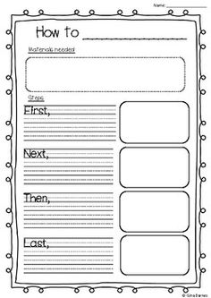 the writing process worksheet for students to learn how to write and use it