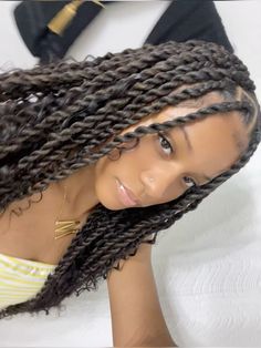 Hairstyles Girl Black Braids, Styles With Crochet Hair, Swirl Braids Black Women, Curly Hair Braided Updo, Passion Twists Medium Parts, Mermaid Twists Black Hair, Cross Twist Hairstyles, One Ponytail Braid Hairstyles Black, Black Twists Hairstyles