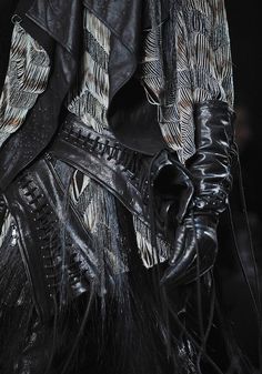 Ann Demeulemeester, Fashion Details, Leather Glove, Fashion Inspiration, Discover Yourself, Express Yourself, A Place, Leather Jacket, Style Inspiration