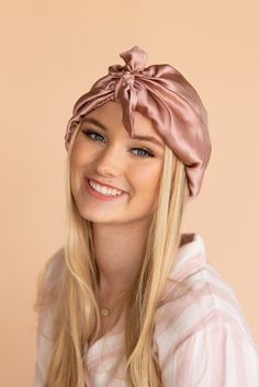 "Features a 360-degree wrap of silk to protect/restore healthy hair. Our adjustable silk turbans now feature an adjustable elastic band that will fit head sizes up to 25\" in circumference. There is plenty of silk to fit over any texture or length of hair! Locate the elastic band and silicone adjuster in the center back of your cap. Pull the drawstring to your desired tightness. Stretch out the turban to loosen the elastic. Adjust as needed, until you find the perfect fit! ~ STANDARD 100 by OEKO Silk Turban, Hair Turban, Halloween Hair, Silk Hair, Hair Breakage, Hair Restoration, Purple Silk, Silk Pillowcase, Turbans