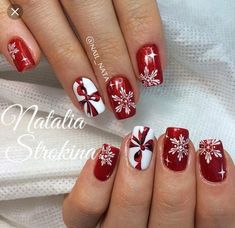 Christmas Nail Art Designs, Trendy Nail Art, Nail Designs Glitter