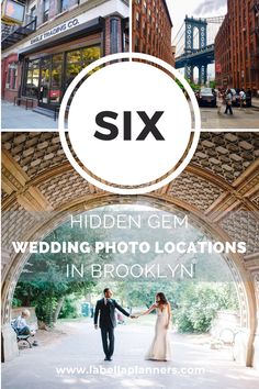 the six hidden gems wedding photo locations in brooklyn