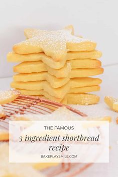 the famous 3 ingredient shortbread recipe